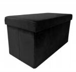 Kontrast Összecsukható szék Perfect Duo 60x30 cm fekete (5901386271860)