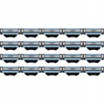 Gillette Mach 3 Pengés Cserélhető Borotvabetét 20 db (WKŁADY OSTRZA NOŻYKI MACH3 20 SZT)