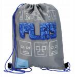 Starpak Iskolai Zsák Hátizsák Zsineggel Testnevelés Cipőkhöz Fiúnak Pixel (527161)