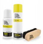Palmerston 3az1ben fehér cipőkrém impregnáló spray és kefe szett Palmerston (Zestaw do czyszczenia i ochrony butów)