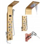 Ari Zuhanypanel Oszlop Zuhany Arany Hidromasszázs Esőztető Bidé (PRYSZNIC ZŁOTY KOLUMNA PANEL)