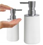 AWD Interior Folyékony szappan adagoló 250 ml fehér-ezüst pumpás Zen (AWD02191511)