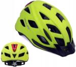 AUTHOR Kerékpáros sisak Author Pulse Led X8 52-58cm sárga fluo lámpa (09-001658)