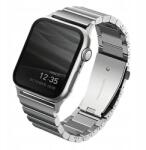 UNIQ Strova szíj Apple Watch 42/44mm-es órához. Rozsdamentes acél, ezüst színű (8886463674253)