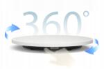  Elektromos Forgatható Fotóasztal 60cm Usb-c Fehér 360° elforgatás 120 mp (STOL60cmusbc)