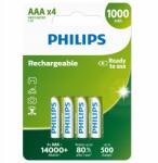 Philips Akkumulátor Philips Aaa (R3) 1000 mAh 4 db (R03B4RTU10/10)