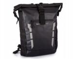 BAG STREET Nagy vízálló sport túra hátizsák összecsukható gallérral, fekete (4105)