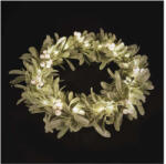 EMOS EMOS DCTW28, LED dekoráció - fagyöngy koszorú, 3x AA, meleg fehér, időzítő (DCTW28)