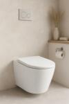 Inspiro Design Milano Compact tornado perem nélküli fali wc ülőkével fehér