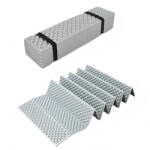 inSPORTline Összecsukható szőnyeg inSPORTline Alufolda 180x60x1, 8 cm, szigetelés a hideg ellen, ultrakönnyű és kompakt, tartós anyag, könnyen mosható felület (30436)