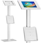 Maclean Advertising Stand Holder for Maclean Tablet, Floor with Lock, 9.7-11, iPad/iPad Air/iPad Pro, Samsung Galaxy Tab A/Tab A7/Ta
