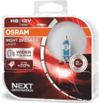 OSRAM Night Breaker Laser H8 +150% halogén izzó 64212NL-2HB DUO BOX