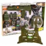 DWM Soldier Kit for Kids 3+ Interactive Effects 15 pcs + Helmet + Vest + Rifle + Walkie Talkie