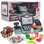 Ramiz Interactive Cash Register for Kids 3+ Shop Play + Scanner + Calculator + Microphone + Scale + Basket + Accessories 24 pcs