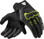 Revit Mănuși de motocicletă Revit Hyperspeed 3 Negru-Galben Fluo (REFGS248-1450)