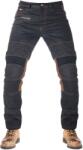 Fuel Pantaloni pentru motociclete Fuel Sergeant 2 Waxed maro și negru (FUEW21-PANTS-WAXED)