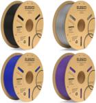 Elegoo 4-pack PLA филамент Elegoo PLA Plus, 1.75 mm, 4 x 1.0 kg