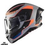 AXXIS Casca Axxis Panther SV Gale - Integrală, portocaliu mat, Ochelari soare incluși, ECE 22.06 (4357B15243)