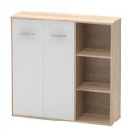 TEMPO KONDELA MAURUS fehér mdf komód
