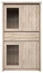 Tempo NORTY barna mdf vitrin