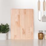 vidaXL tömör bükkfa vágódeszka 40 x 30 x 4 cm (355995) (355995)