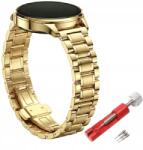  Karkötő Okosóra Női Univerzális Teleszkóp Szíj 20MM (stalowy pasek szkło etui UNI427)