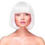 PartyPal Paróka Haj Frufru Bob Világos Szürke Fehér Egyenes (142738)