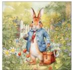 Ambiente Mister Rabbit papírszalvéta 25x25cm, 20db-os