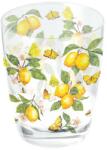 Ambiente Üvegpohár - 250ml - Fresh lemons