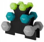 Songmics Gumírozott súlyzók Songmics 7 db-os szett (SYL612GN)