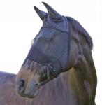 Covalliero Szúnyogvédő maszk ló részére fülekkel és rojtokkal, fekete, Covalliero Full (321269)