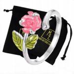  Gyűrű Ezüst Rózsa Virág Strassz 925 Női Ajándék Manufaktúra (5905351367541)