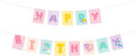  Gabby's Dollhouse Boldog Születésnap Feliratú Dekorációs Lánc (GRL129)