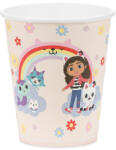  Gabby's Dollhouse papír poharak, vegyes színek, 250 ml, 6 db (KPP104-EU1)