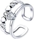 BeSpecial Inel argint cu inimioare (IZT0080)