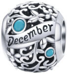 BeSpecial Talisman argint luna Decembrie cu zirconiu (PST0257)