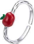BeSpecial Inel argint reglabil cu mar rosu (IZT0035)