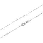 BeSpecial Lant argint reglabil cu zale ovale 50 cm (LZT0004)