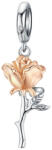 BeSpecial Talisman argint trandafir 3D (PST0199)