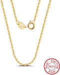 BeSpecial Colier argint 925 placat cu aur 14K, 40 cm (CRR142)