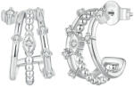 BeSpecial Cercei argint tripli cu zirconii (EZT0410)