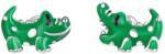 BeSpecial Cercei argint asimetrici cu crocodili (EZT0007)