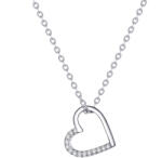 BeSpecial Colier argint cu inima si zirconii (CZT0037)