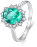 BeSpecial Inel argint elegant cu zirconiu turcoaz (IZT0213_182)