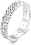 BeSpecial Inel argint impletit cu zirconii (IZT0141_165)