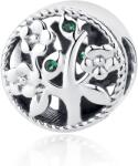 BeSpecial Charm argint 925 cu copacul vietii si zirconii verzi - Be Nature PST0059 (PST0059)