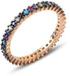BeSpecial Inel argint Eternity cu un rand de zirconii mixte (ITU0230_165)