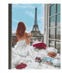 Brushme Festmény Számok Szerint Brushme 40X50CM Reggel Párizsban (BR-BS51628)