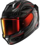  Cască Moto Integrală SHARK SKWAL i3 LINIK cu Lumini de Frână · Negru / Gri / Roșu