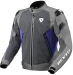 Revit Geacă Moto Ventilată din Textil REVIT CONTROL AIR H2O · Gri / Albastru
